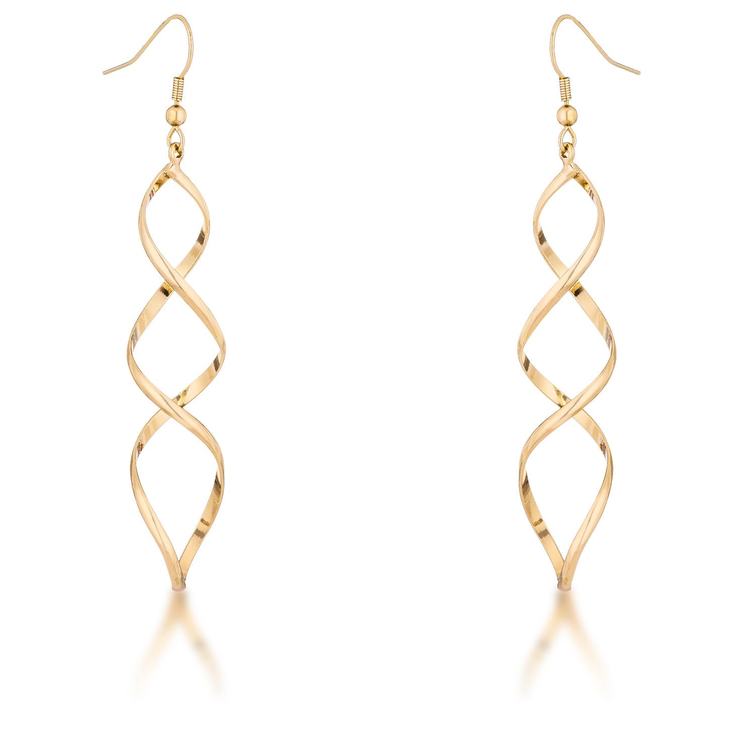 Golden Twist Earrings