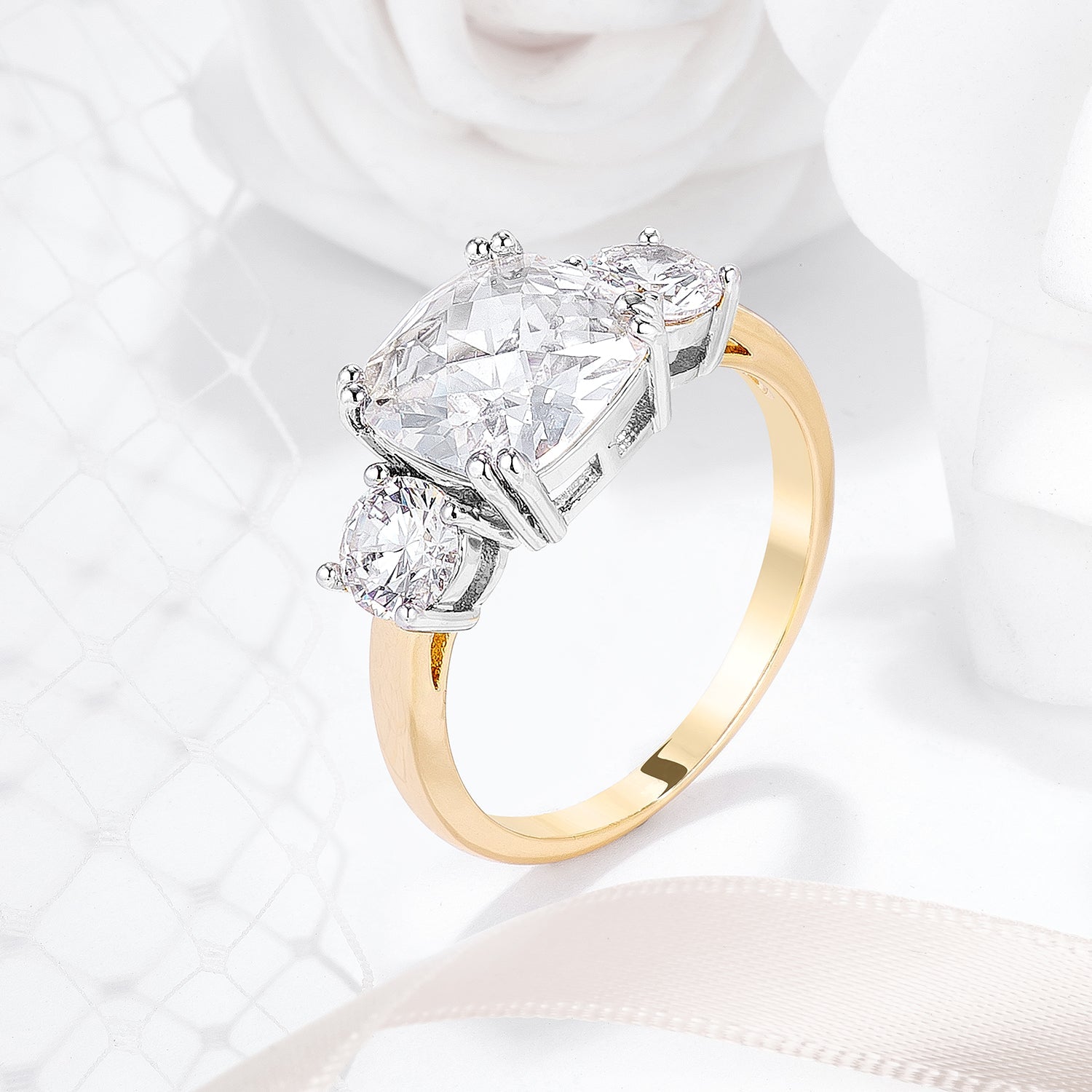 The Cushion Cut Royal Ring